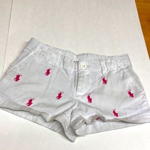 Girls Ralph Lauren Polo shorts